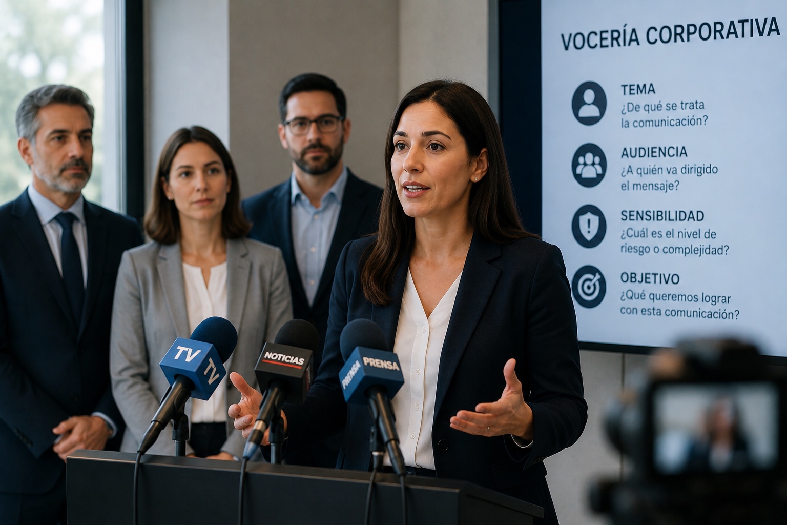 Portavoces de empresa: no siempre debe hablar la misma persona